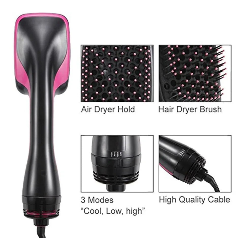 Cepillo Secador Voluminizador 3 En 1 Ele